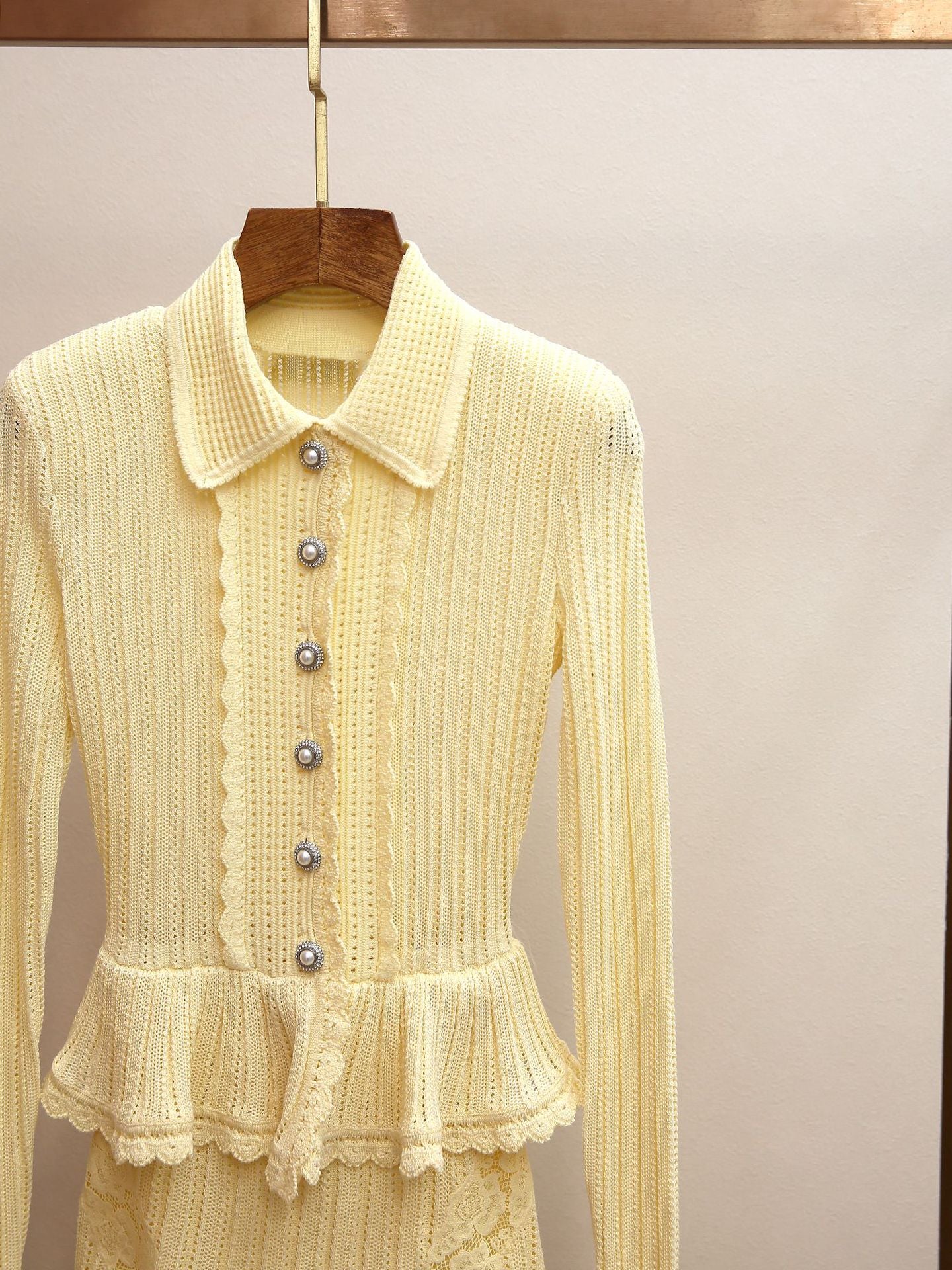Spring New Arrival Elegant Chanel-Style Contrast Knit Dress