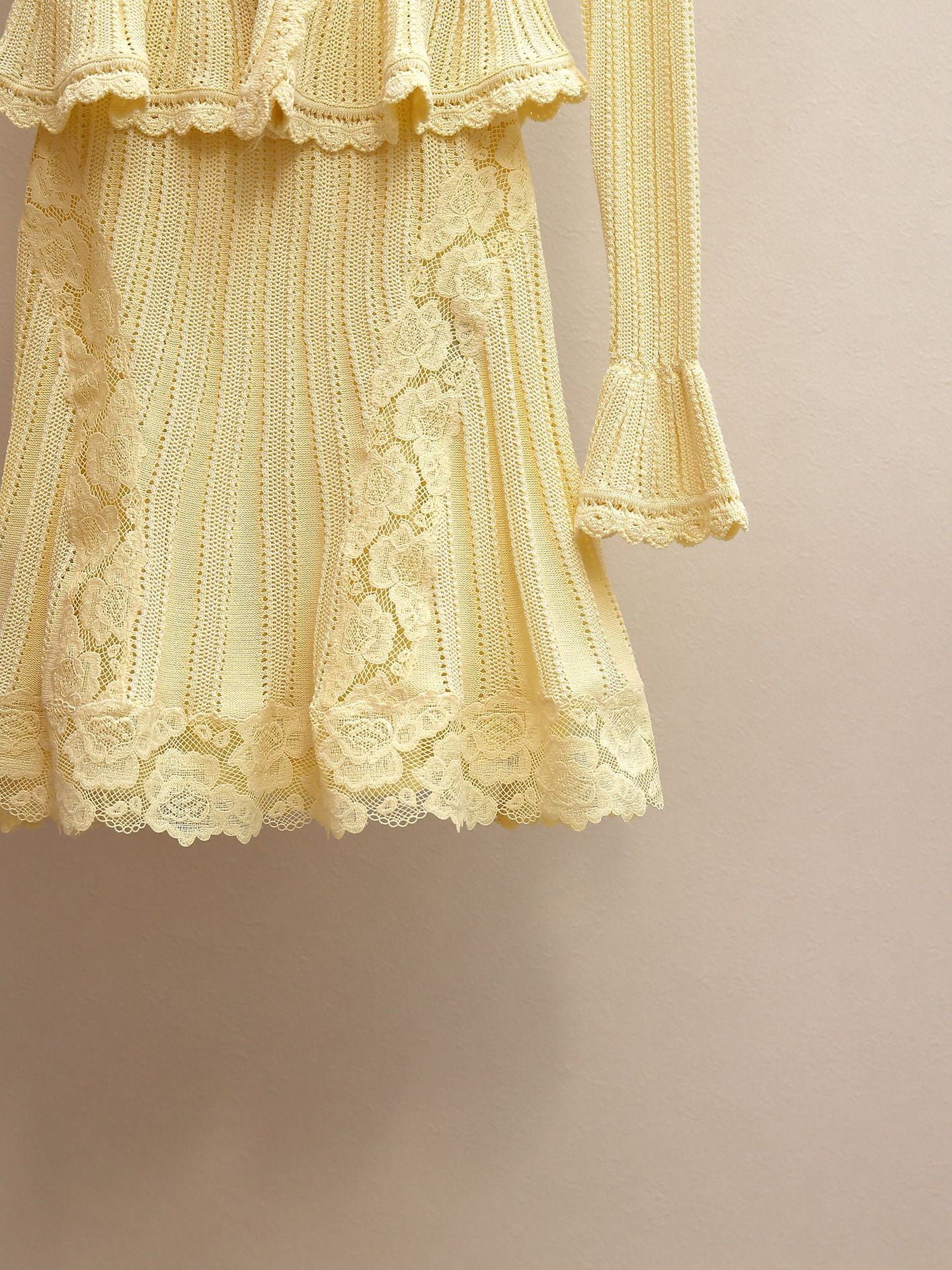 Spring New Arrival Elegant Chanel-Style Contrast Knit Dress