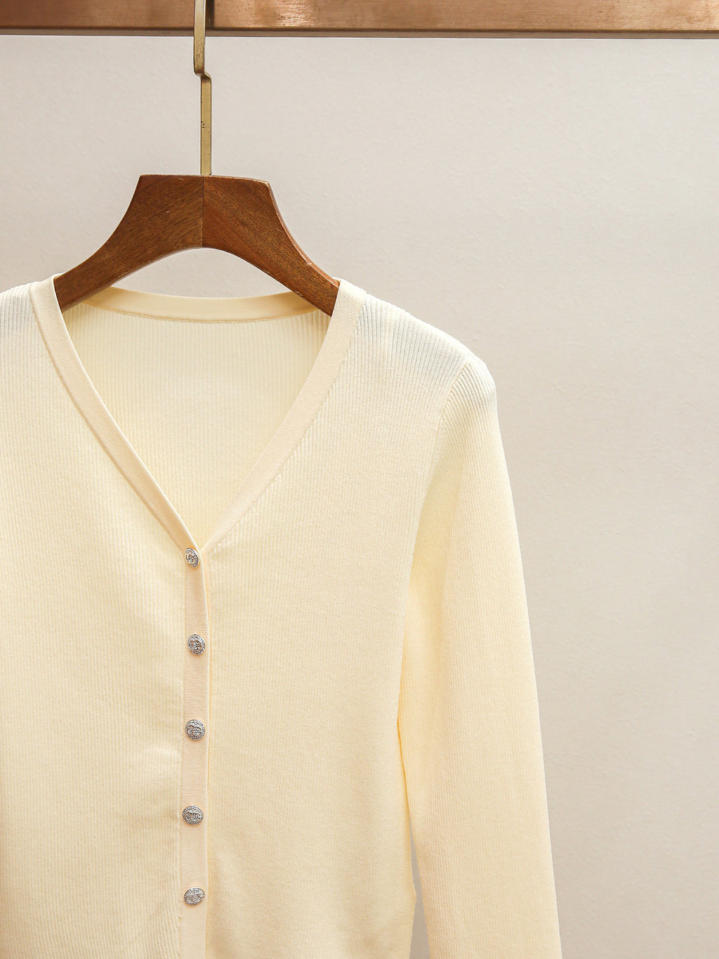 Cream Knit Cardigan & Floral Tulle Skirt Two-Piece Set | Spring Gentle Co-ord